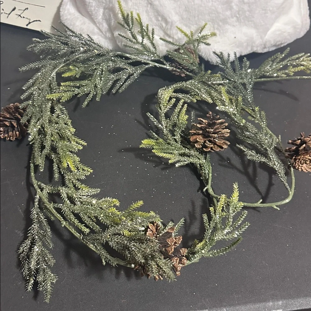 Christmas greenery garland
